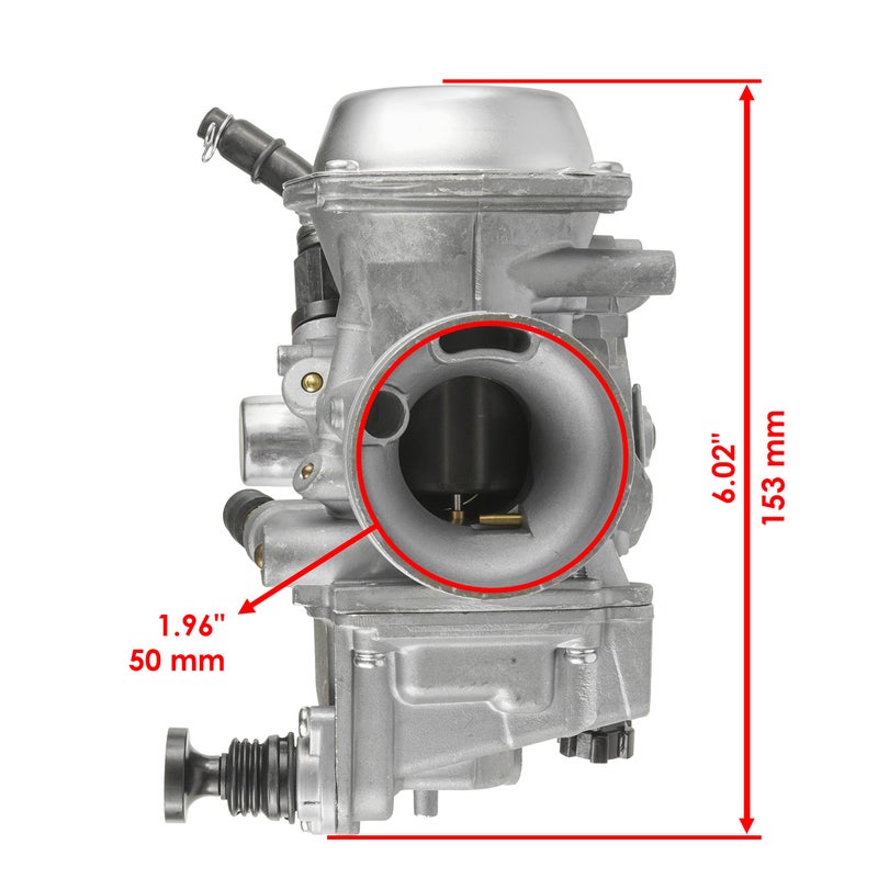 Caltric Carburetor Compatible with Honda 300 Trx300 Fourtrax 1988-2000 - Image 3